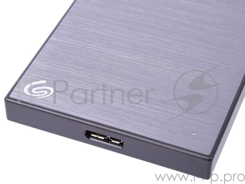 Внешний жесткий диск 2TB SEAGATE Backup Plus Slim USB3.1 SPACE GREY STHN2000406