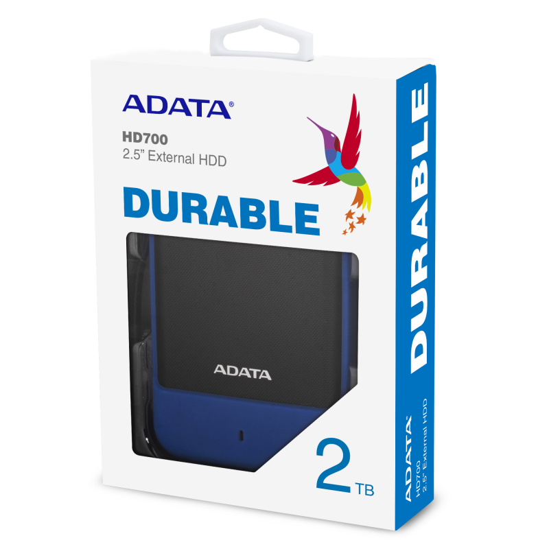 Внешний жесткий диск 2Tb Adata USB3.1 AHD700-2TU31-CBL синий
