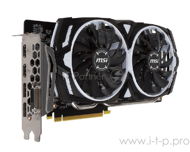 Видеокарта MSI GeForce GTX1060 ARMOR V1 / 3GB GDDR5 192bit 8008MHz / 1708-1506MHz / GTX 1060 ARMOR 3G V1 / RTL