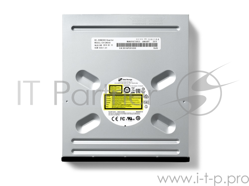 Оптический привод BD-R LG (HLDS) CH12NS40 Black <SATA, OEM>