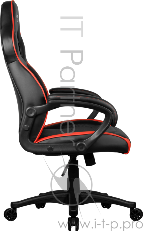 Кресло для геймера Aerocool AC60C AIR-BR , черно-красное, до 150кг, ШxГxВ : 65x74x113/120 см, газлифт 80 мм, механизм