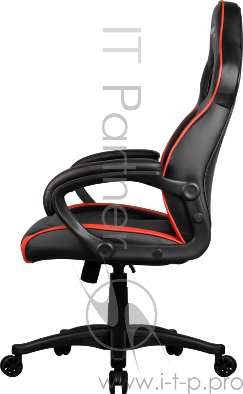 Кресло для геймера Aerocool AC60C AIR-BR , черно-красное, до 150кг, ШxГxВ : 65x74x113/120 см, газлифт 80 мм, механизм