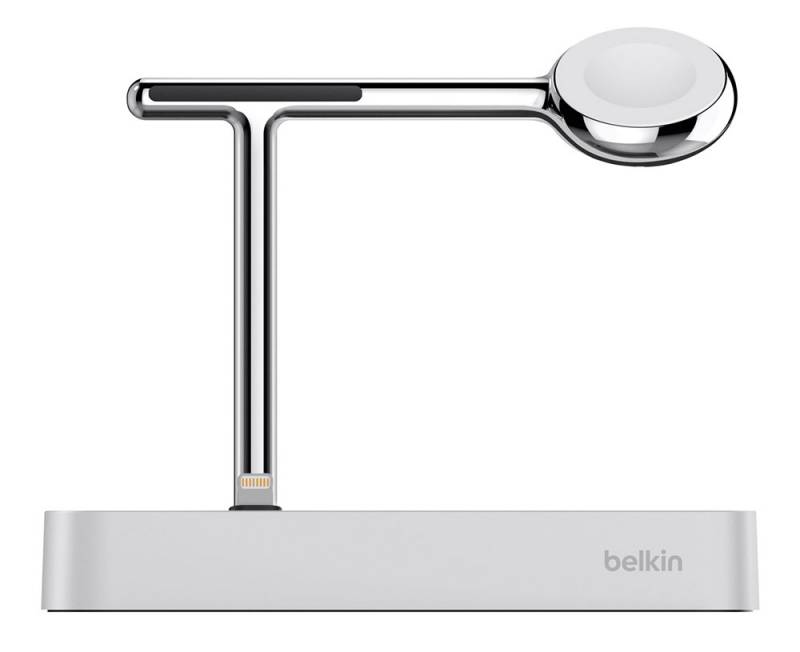 Док-станция Belkin Charge Dock for Apple Watch + iPhone F8J183 (F8J183VFSLV-APL)