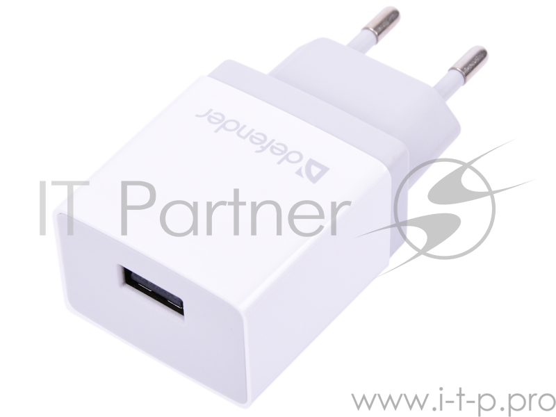 Сетевой адаптер Defender 1xUSB, 5V/1А , белый (UPA-11 ) (83548)