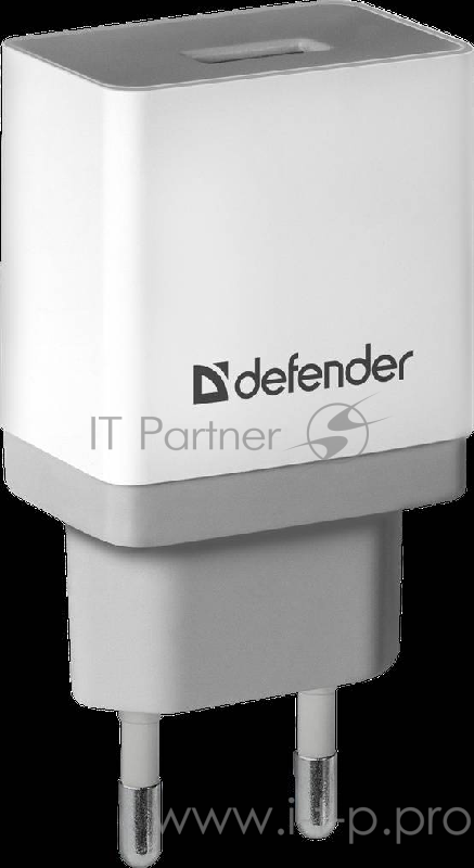 Сетевой адаптер Defender 1xUSB, 5V/1А , белый (UPA-11 ) (83548)