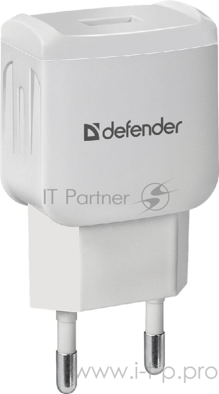 Сетевой адаптер Defender 1 USB, 5V/1А, белый, пакет (EPA-02) (83839)