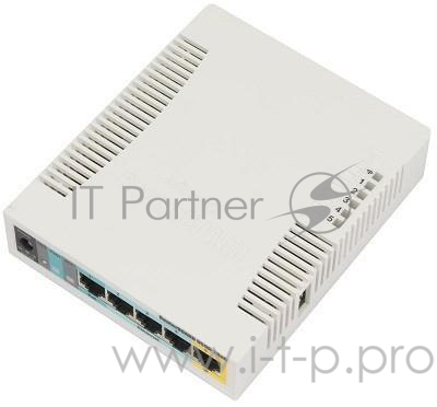 Сетевое оборудование MikroTik RB951Ui-2HnD RouterBOARD беспроводной роутер 600Mhz CPU, 128MB RAM, 5xLAN, built-in 2.4Ghz 802b/g/n