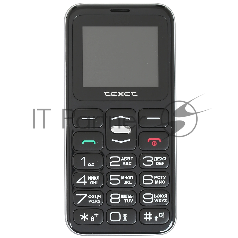 Мобильный телефон teXet TM-B209 черный