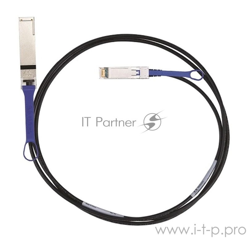Кабель Mellanox MC2309130-003 passive copper hybrid Eth 10GbE 10Gb/s QSFP to SFP+ 3m