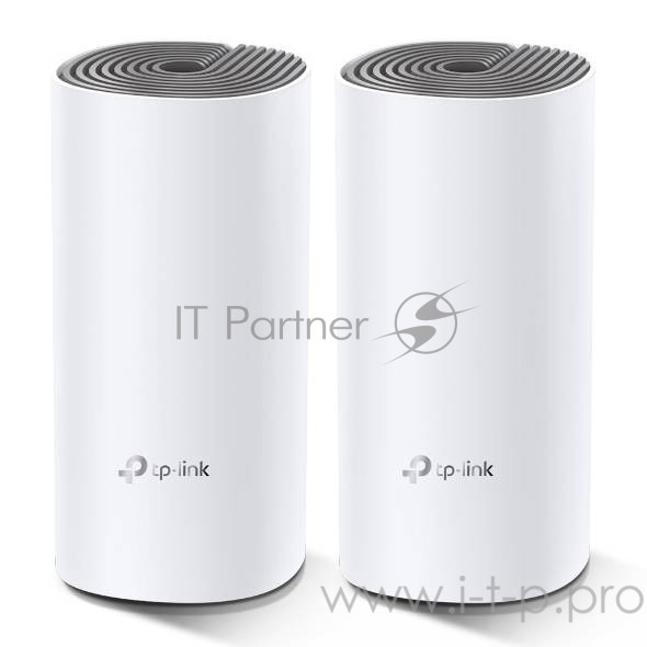 Роутер TP-LINK DECO E4(2-PACK) AC1200 Домашняя Mesh Wi-Fi система
