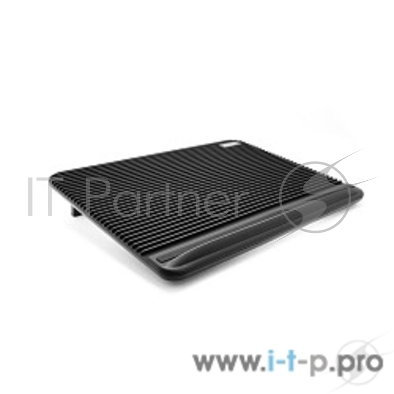 Аксессуар к ноутбуку CROWN Подставка для ноутбука CMLC-1101 black (17) ( Два тихих кулера 160мм, размер 380*280*36мм)