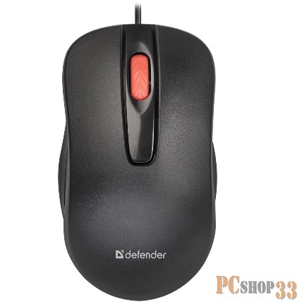 Мышка USB OPTICAL MM-756 BLACK 52756 DEFENDER