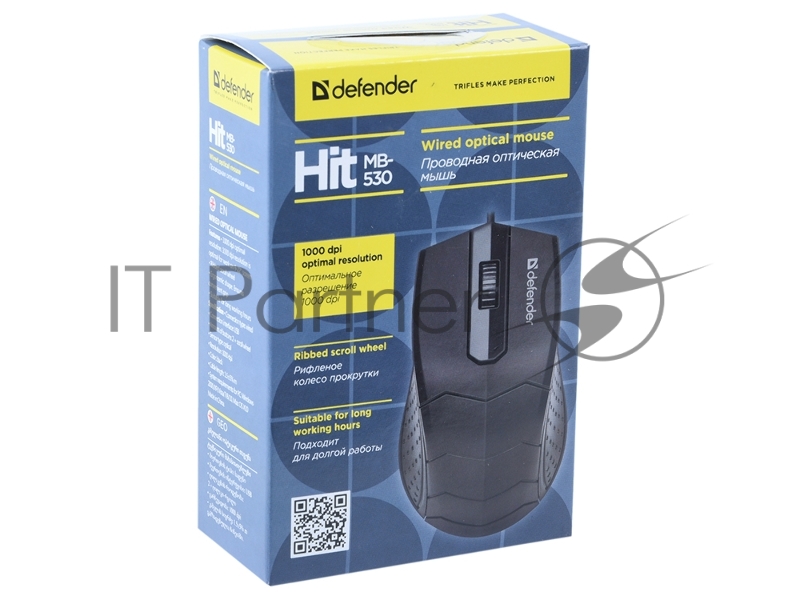 Мышка USB OPTICAL MB-530 52530 DEFENDER