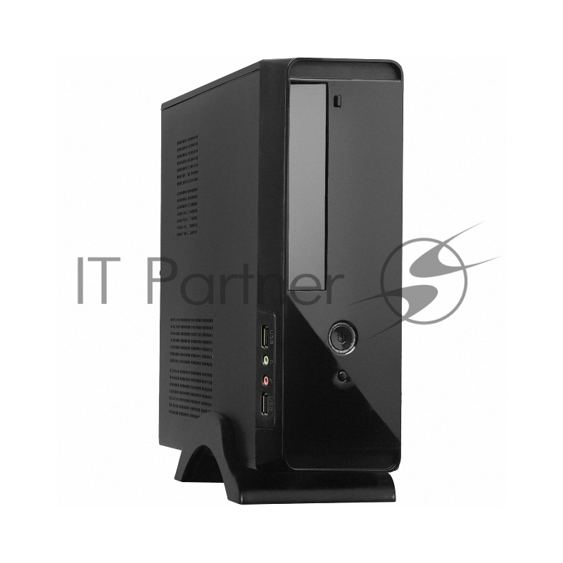 Корпуса Exegate EX268701RUS Корпус MiniITX Exegate MI-209 Black, miniITX/mATX, M450, 80mm, 2*USB, Audio