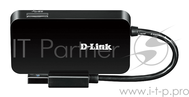 Концентратор с 4 портами USB 3.0 D-Link DUB-1341/A1B