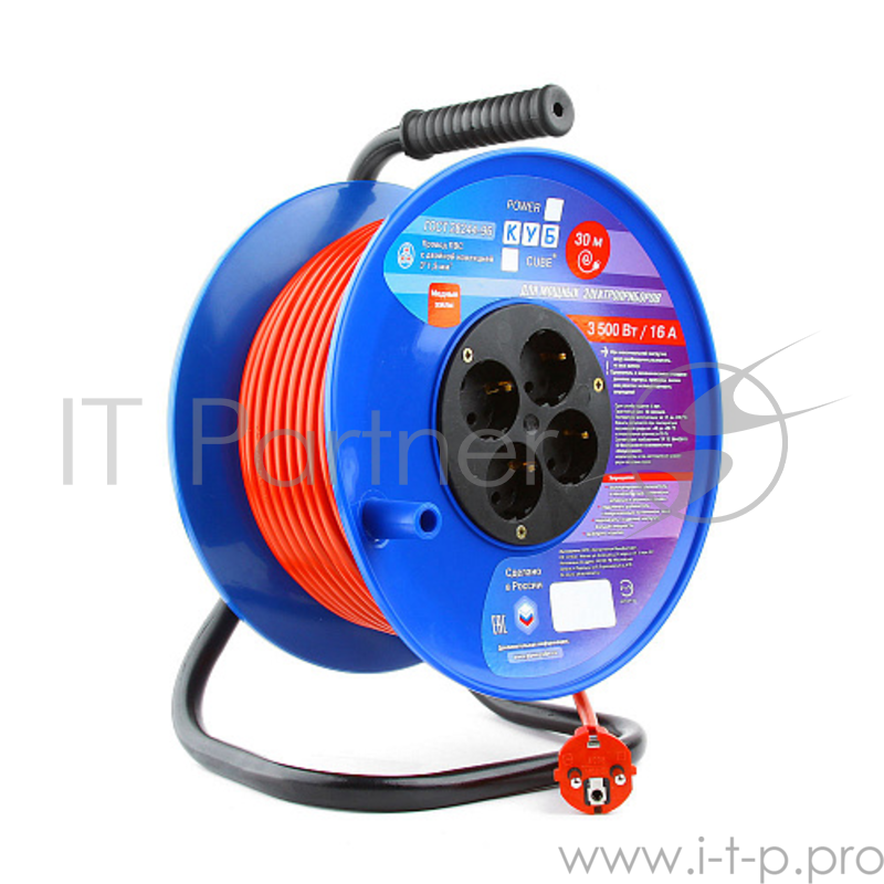 Удлинитель на катушке