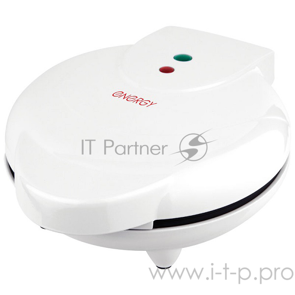 Вафельница ENERGY EN-221 белая, 1200 Вт, антиприг.покрытие (в уп. 6 шт)