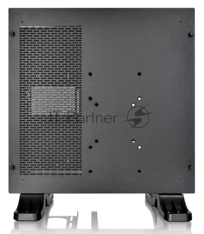 Корпус Case Tt Core P1 CA-1H9-00T1WN-00 mITX/ Wall Mount/ black / no PSU / Tempered Glass