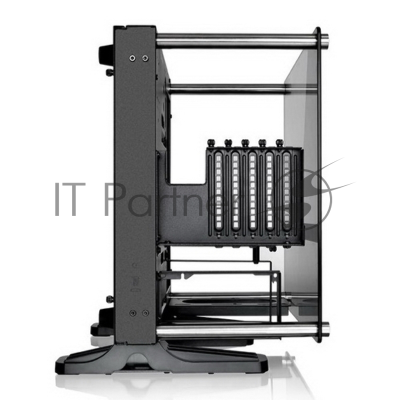 Корпус Case Tt Core P1 CA-1H9-00T1WN-00 mITX/ Wall Mount/ black / no PSU / Tempered Glass