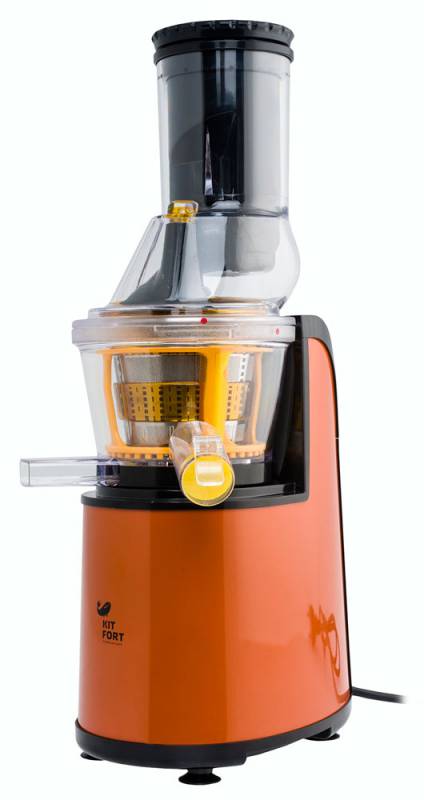 Соковыжималка шнековая Kitfort КТ-1102-1 150Вт оранжевый