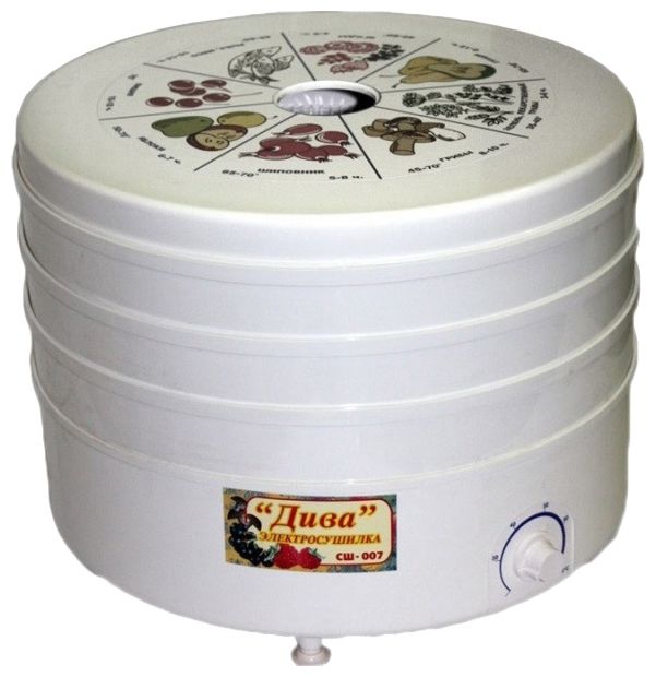 Сушка Ротор-Дива СШ-007 с 3 решётками