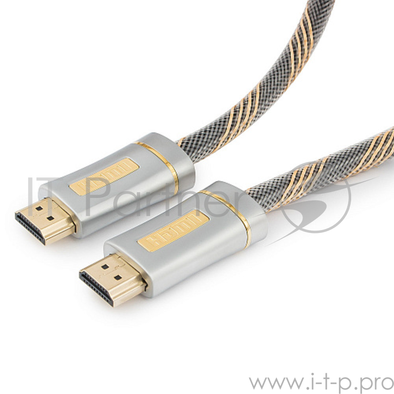Кабель HDMI2.0 Gembird Cablexpert CC-P-HDMI02-3M, позолоченные контакты (3.0м)