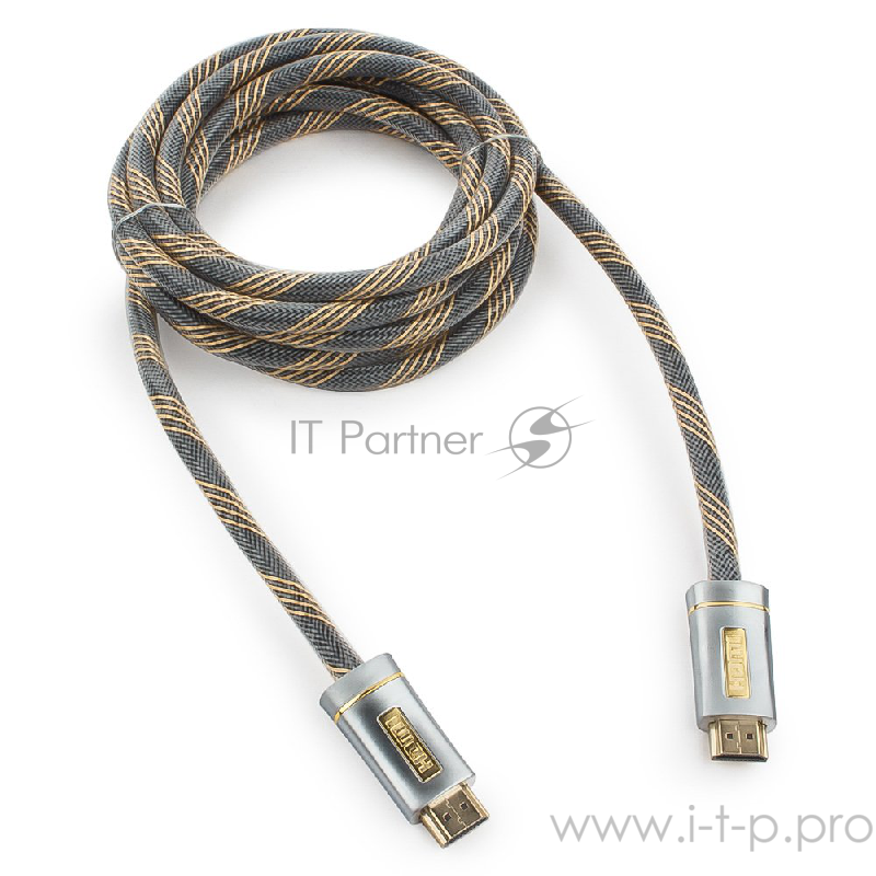 Кабель HDMI2.0 Gembird Cablexpert CC-P-HDMI02-3M, позолоченные контакты (3.0м)