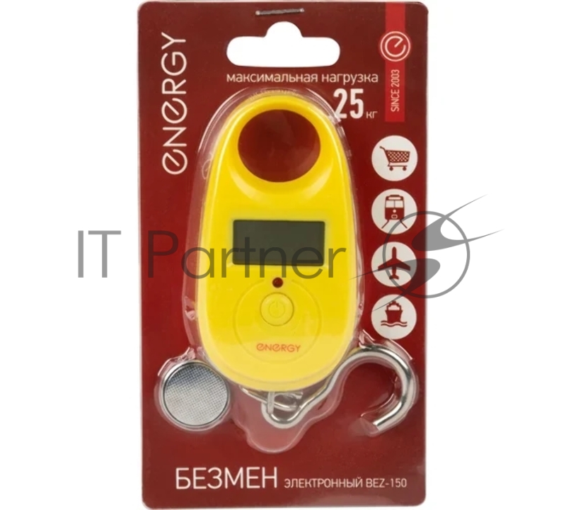 Безмен электронный ENERGY BEZ-150 желтый (в уп. 96 шт)