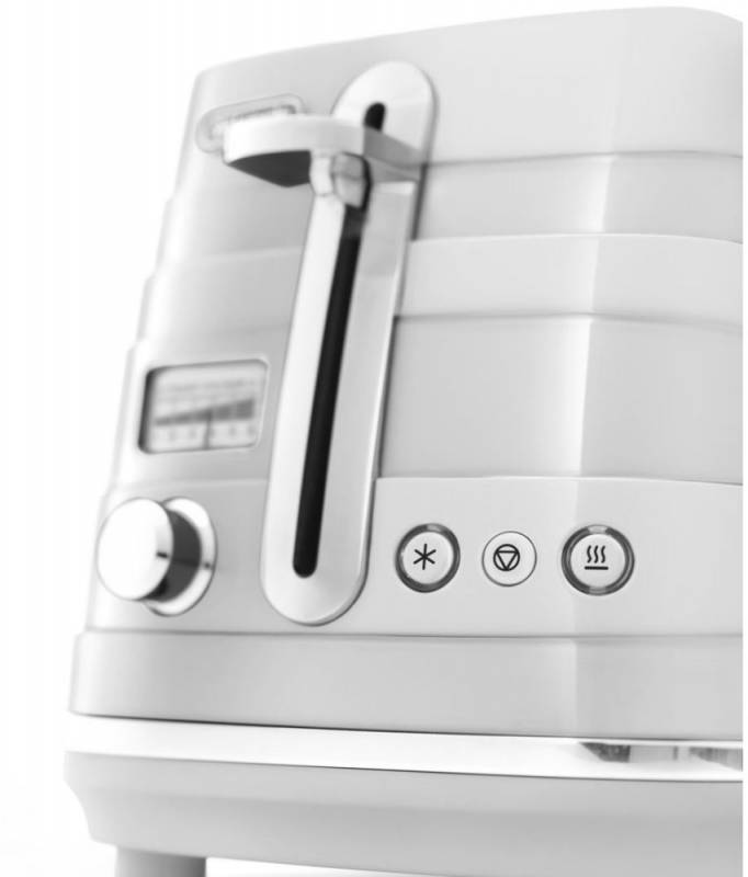 Тостер Delonghi CTA 2103.W 900Вт белый