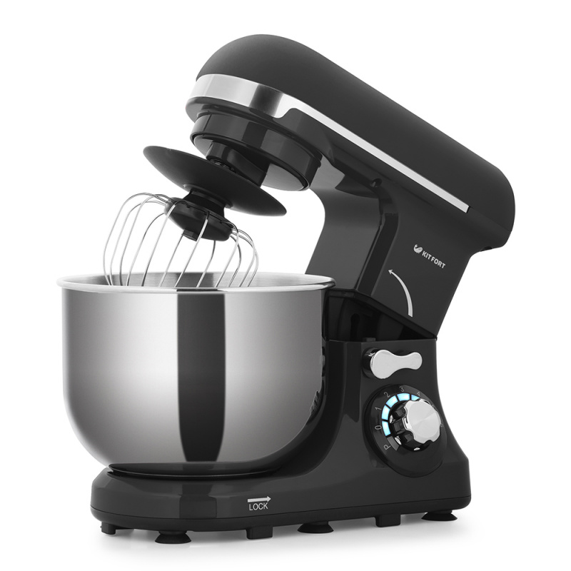 Миксер стационарный Kitfort КТ-1337-2 600Вт черный/серебристый
