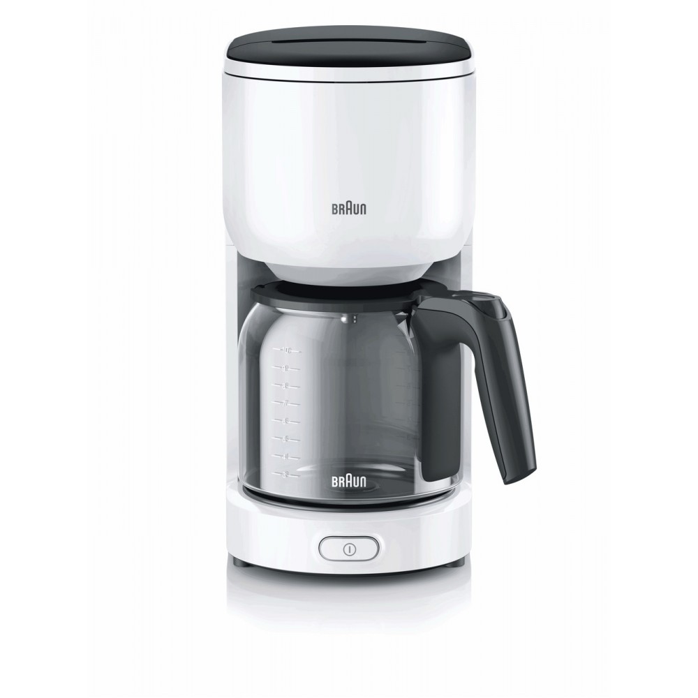 Кофеварка капельная Braun KF 3100 WH белый