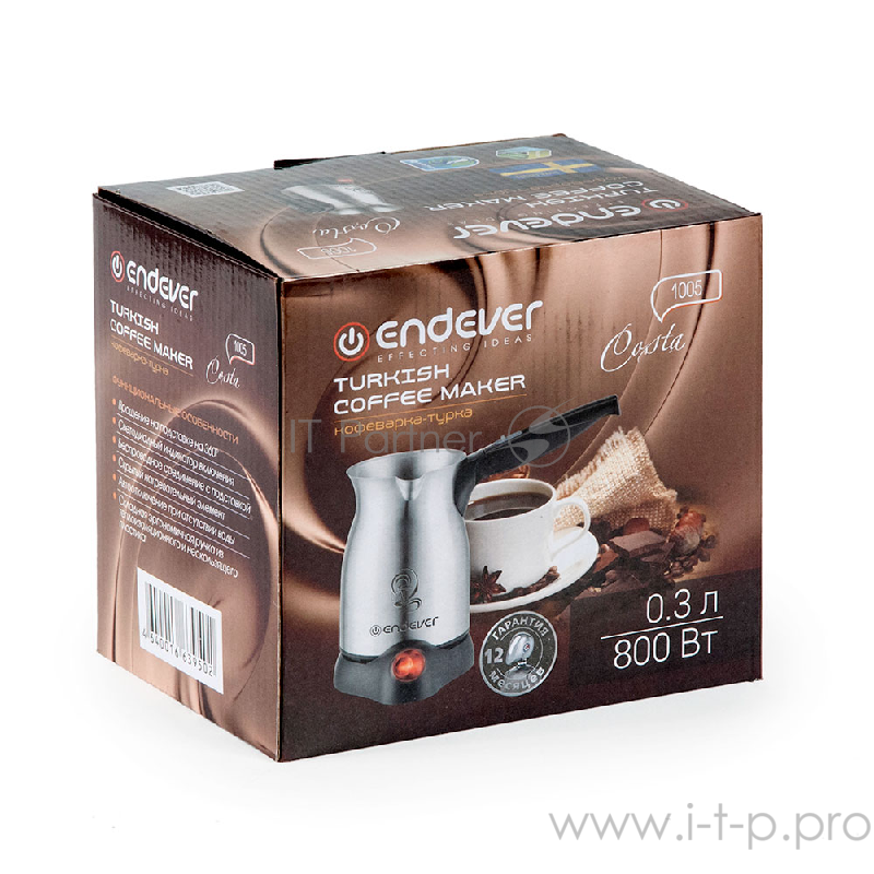 Кофеварка-турка Endever Costa-1005
