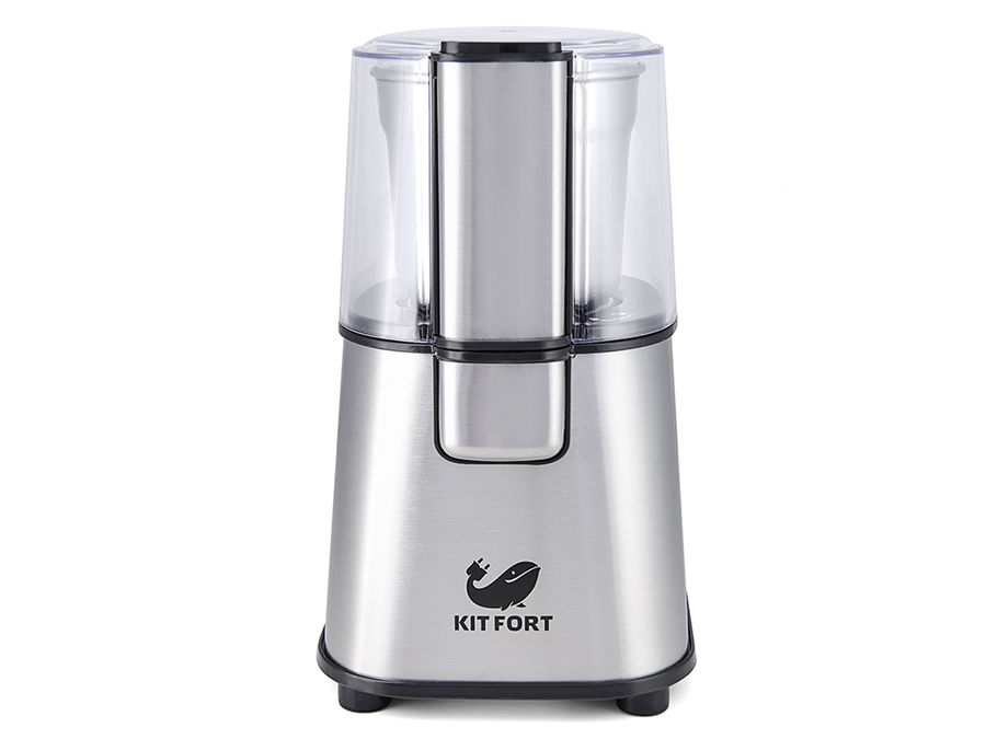 Кофемолка Kitfort КТ-1315 серебристый