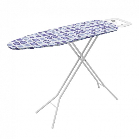 Гладильная доска Endever Delta-20, подставка д/утюга, 7 регулировок по высоте, высота 90 см, 110х33