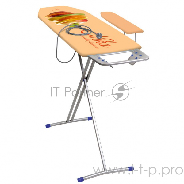 Доска гладильная НИКА 3, размер: 122/34,5, материал: фанера, европодставка под утюг (полимер) с терм