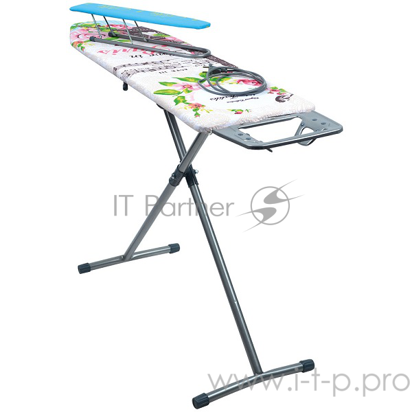 Доска гладильная НИКА 3М Рабочая поверхность:122 х 34см, перфорированный моноблок