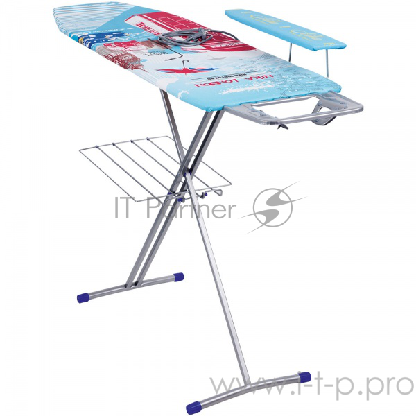 Доска гладильная НИКА 7 автомат, размер: 122/38, материал: фанера, европодставка под утюг (полимер)