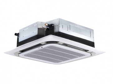 Четырехпоточный кассетный кондиционер Dantex RK-24HTNE-W/RK-24UHTN