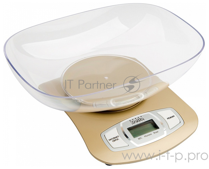 Весы DELTA КСЕ-09-42 бежевый