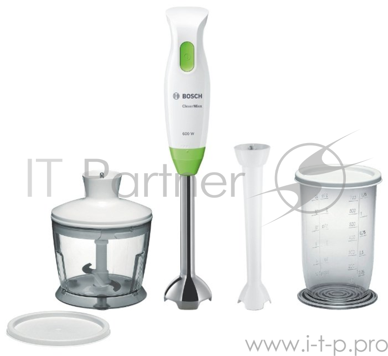 Блендер BOSCH MSM 2623G белый/зеленый.