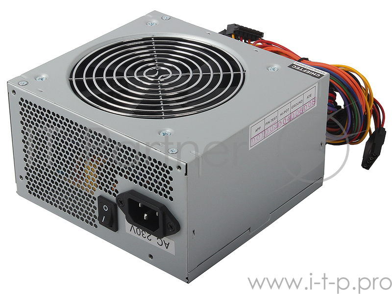 Блок питания Chieftec IArena GPA-400S8 (ATX 2.3, 400W, 80 PLUS, Active PFC, 120mm fan) OEM