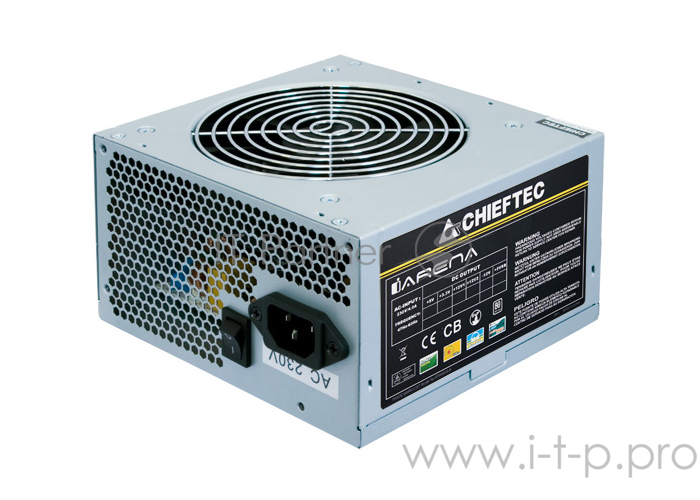 Блок питания Chieftec IArena GPA-400S8 (ATX 2.3, 400W, 80 PLUS, Active PFC, 120mm fan) OEM
