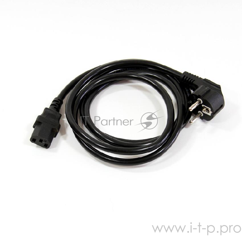 Кабель компьютер-розетка 220V (EURO) <VDE> 3G*1.5mm2 VCOM {CE021-CU} 1,8м подходит для майнинга