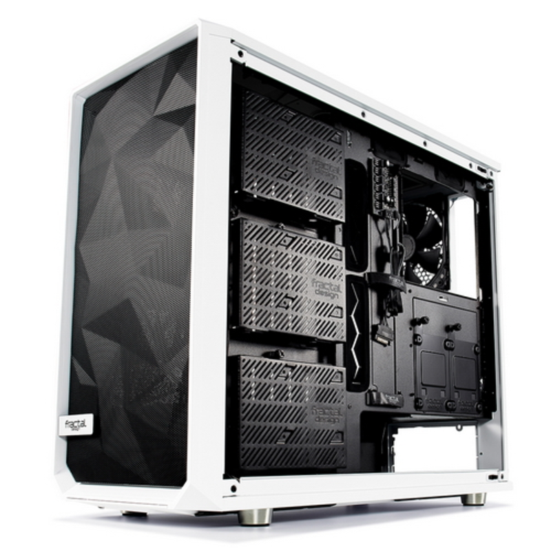 Корпуса Fractal Fractal Design Meshify S2 White TG Clear FD-CA-MESH-S2-WT-TGC (701477)