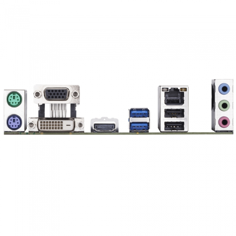 Материнская плата Gigabyte H310N 2.0 Soc-1151v2 Intel H310C 2xDDR4 mini-ITX AC`97 8ch(7.1) GbLAN+VGA+DVI+HDMI