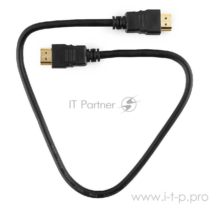 Кабель HDMI2.0 Gembird Cablexpert CC-HDMI4-0.5M, позолоченные контакты (0.5м)