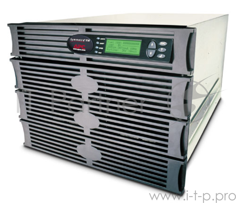 APC Symmetra RM 2.8kW/4kVA Expandable to 4.3kW/6kVA or N+2, Вх. 230V / Вых. 230V, (8)C13, (2)C19; DB