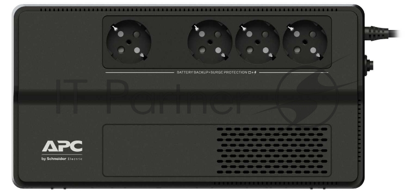 Источник бесперебойного питания APC Back-UPS BV1000I-GR 600Вт 1000ВА черный