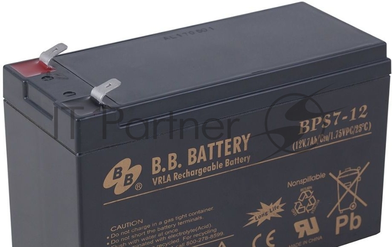 Аккумулятор B.B. Battery BPS 7-12 12V 7Ah
