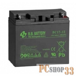 батареи B.B. Battery Аккумулятор BC 17-12 (12V 17Ah)